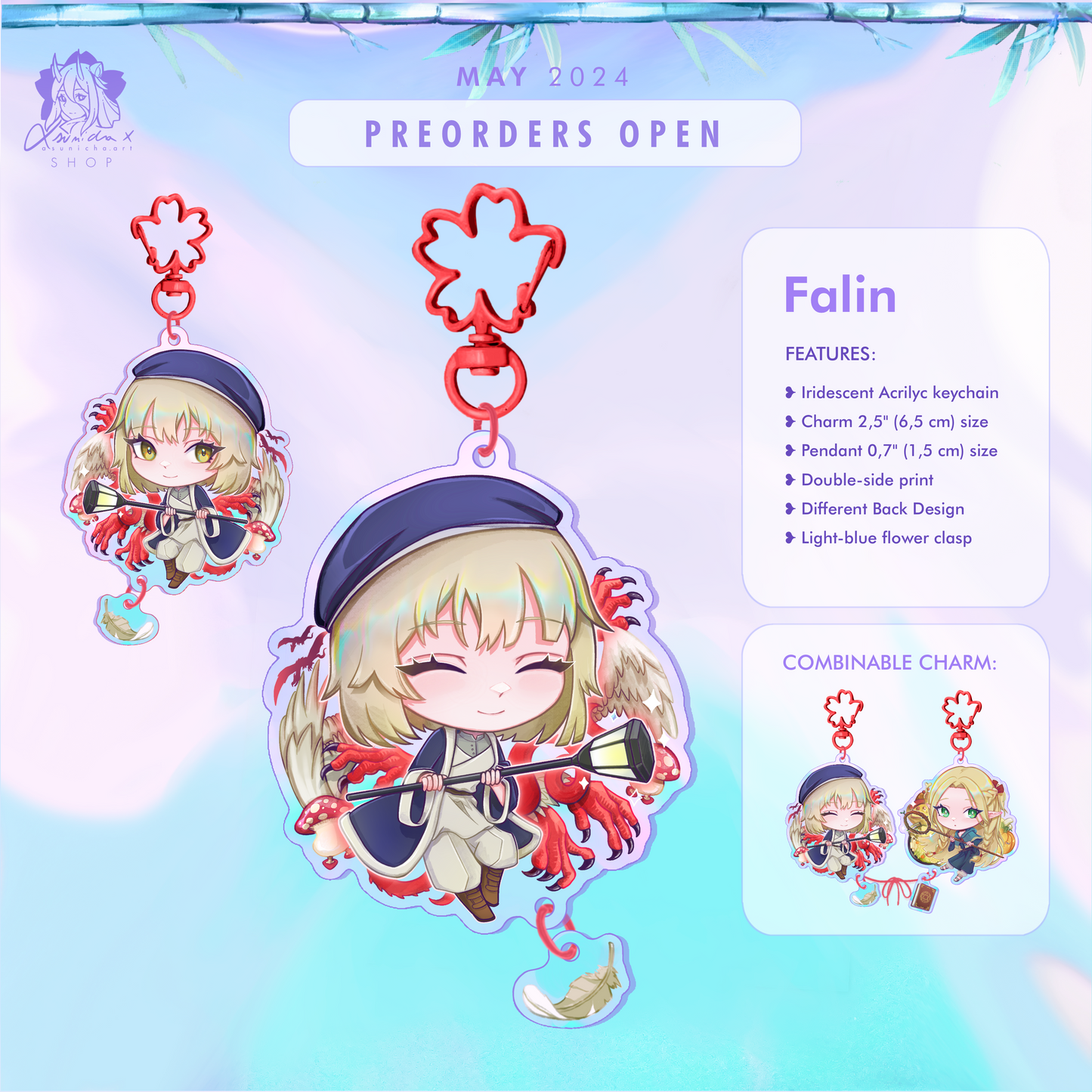 Falin ❥ KEYCHAINS
