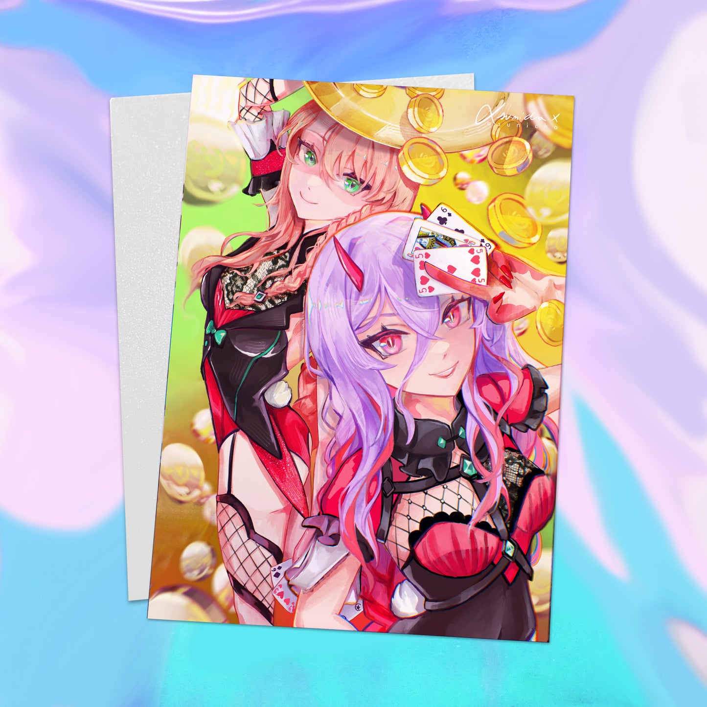Himenicha Croupier ❥ PRINT
