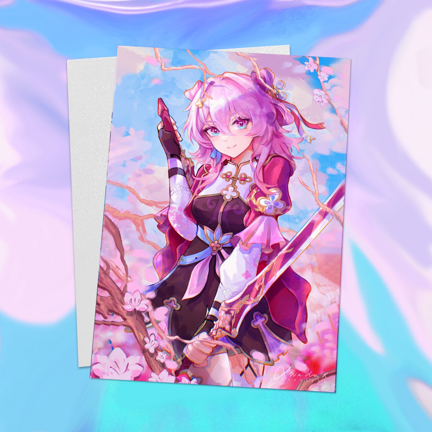Sakura March 7th ❥ PRINT