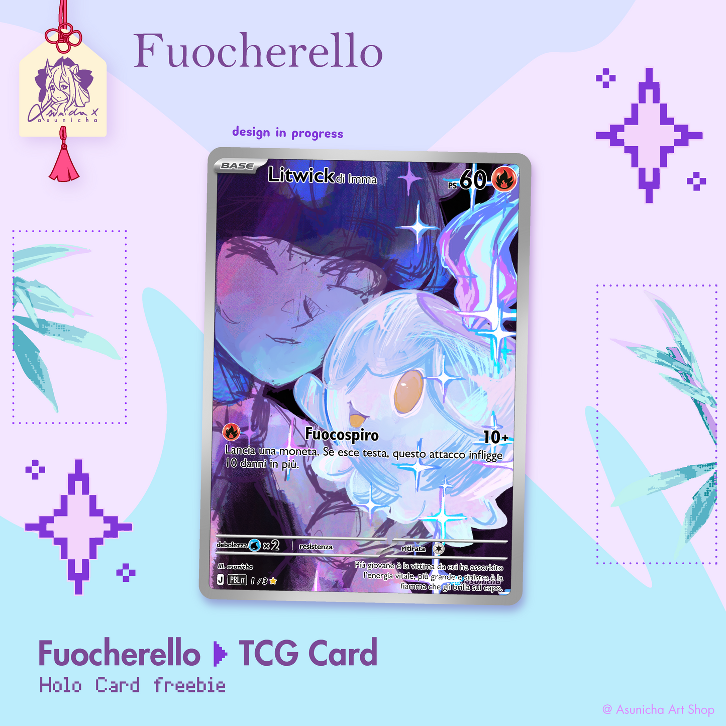 Pokecard freebie ◣ TCG card (Free with every €20+ pre order)
