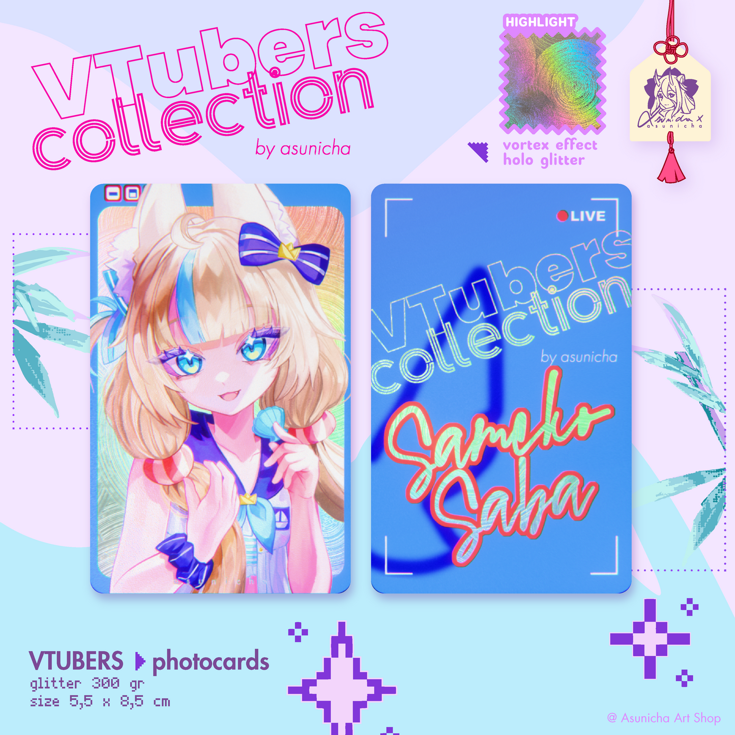 SAMEKO SABA Vtubers Collection ◣ BUNDLE PACK