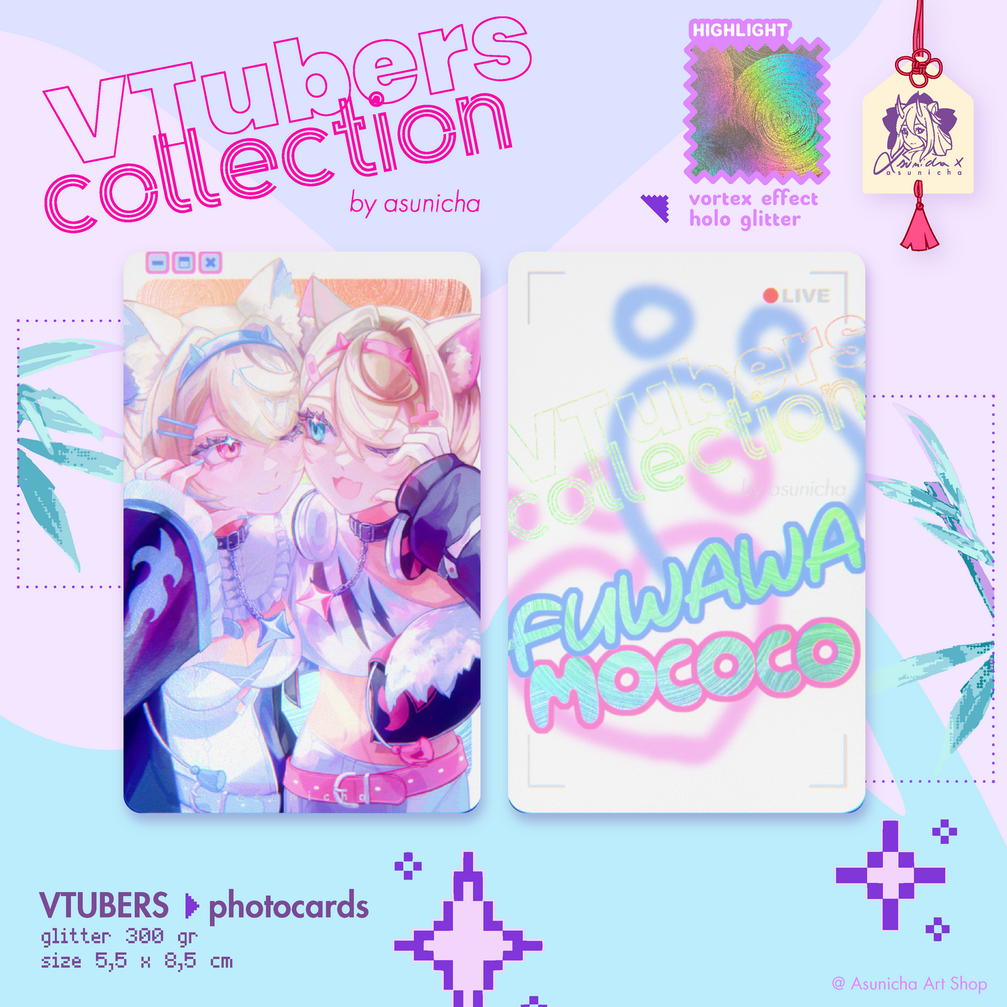 FUWAMOCO Vtubers Collection ◣ BUNDLE PACK