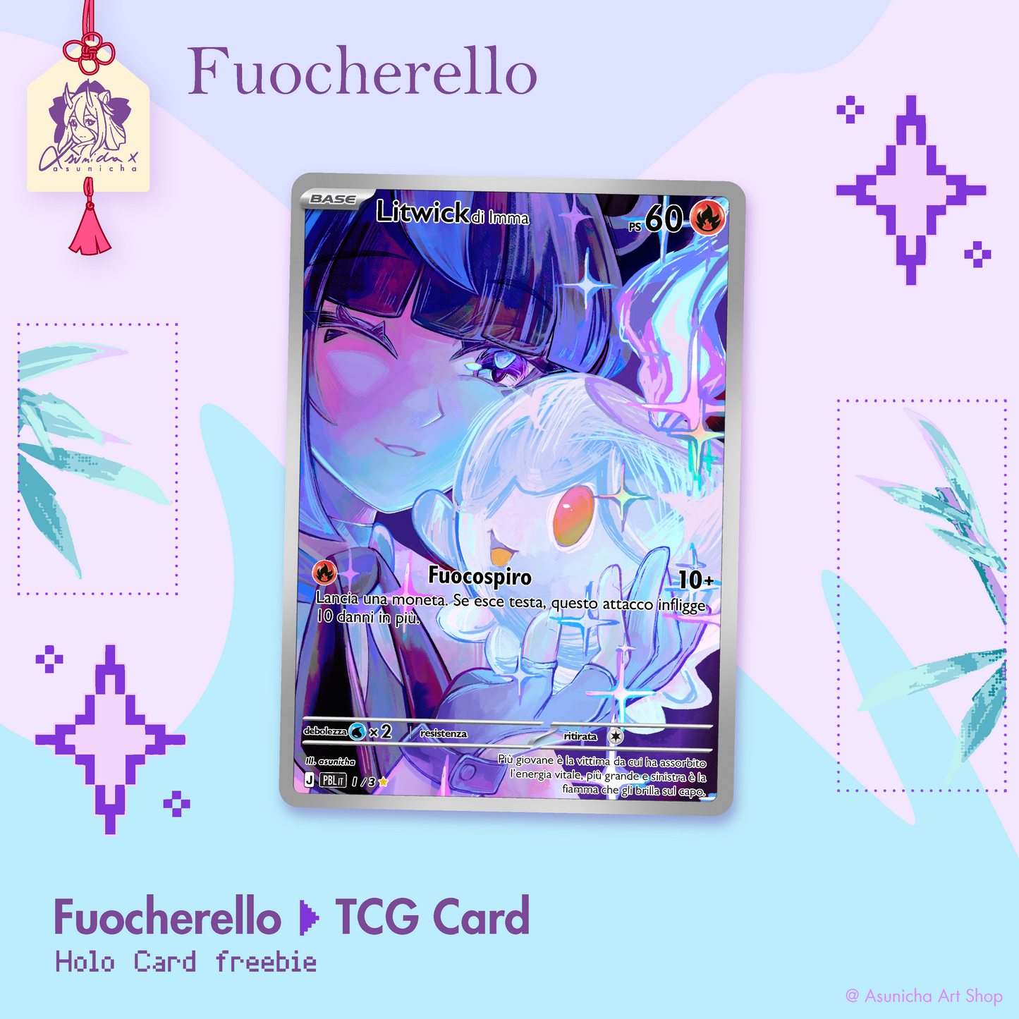 Pokecard freebie ◣ TCG card (Free with every €20+ pre order)