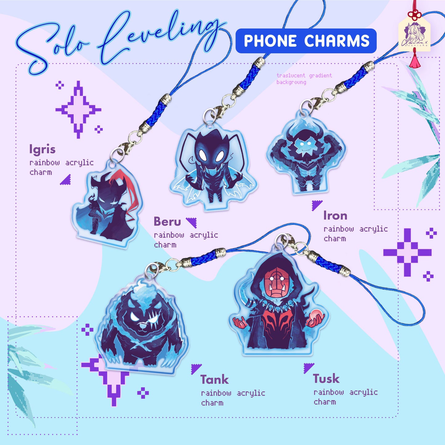 Solo Levelling ◣ CHARMS