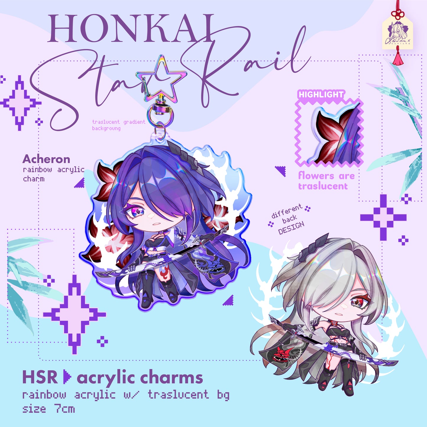 Acheron HSR ◣ KEYCHAIN