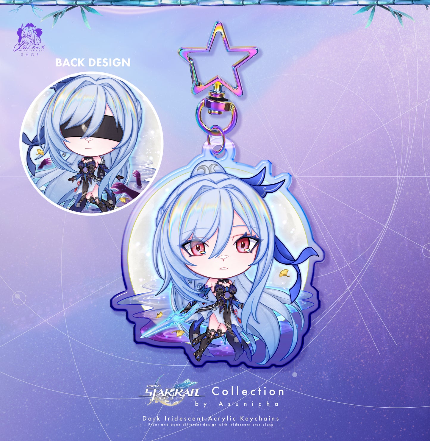 Jingliu HSR ❥ KEYCHAIN