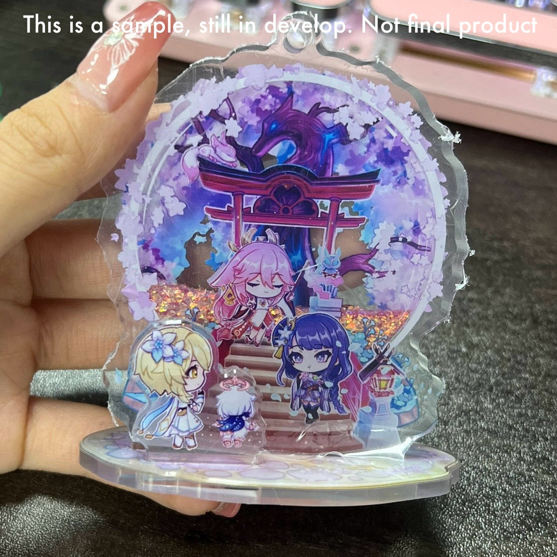 Narukami Tree ❥ SNOWGLOBE STANDEE