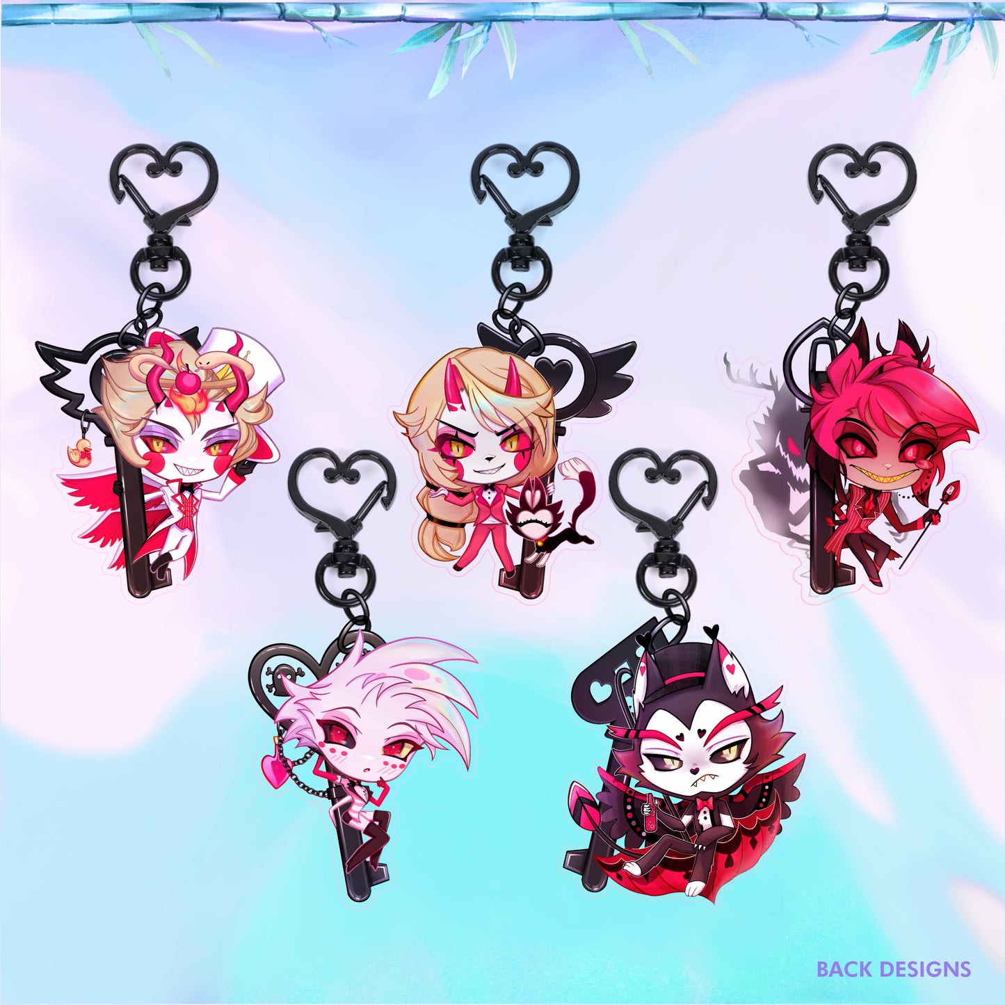 Hazbin Hotel ❥ KEYCHAINS