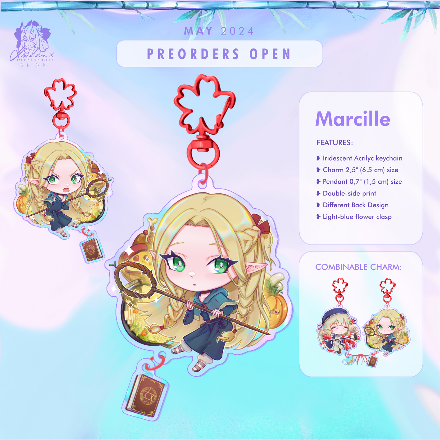 Marcille ❥ KEYCHAINS