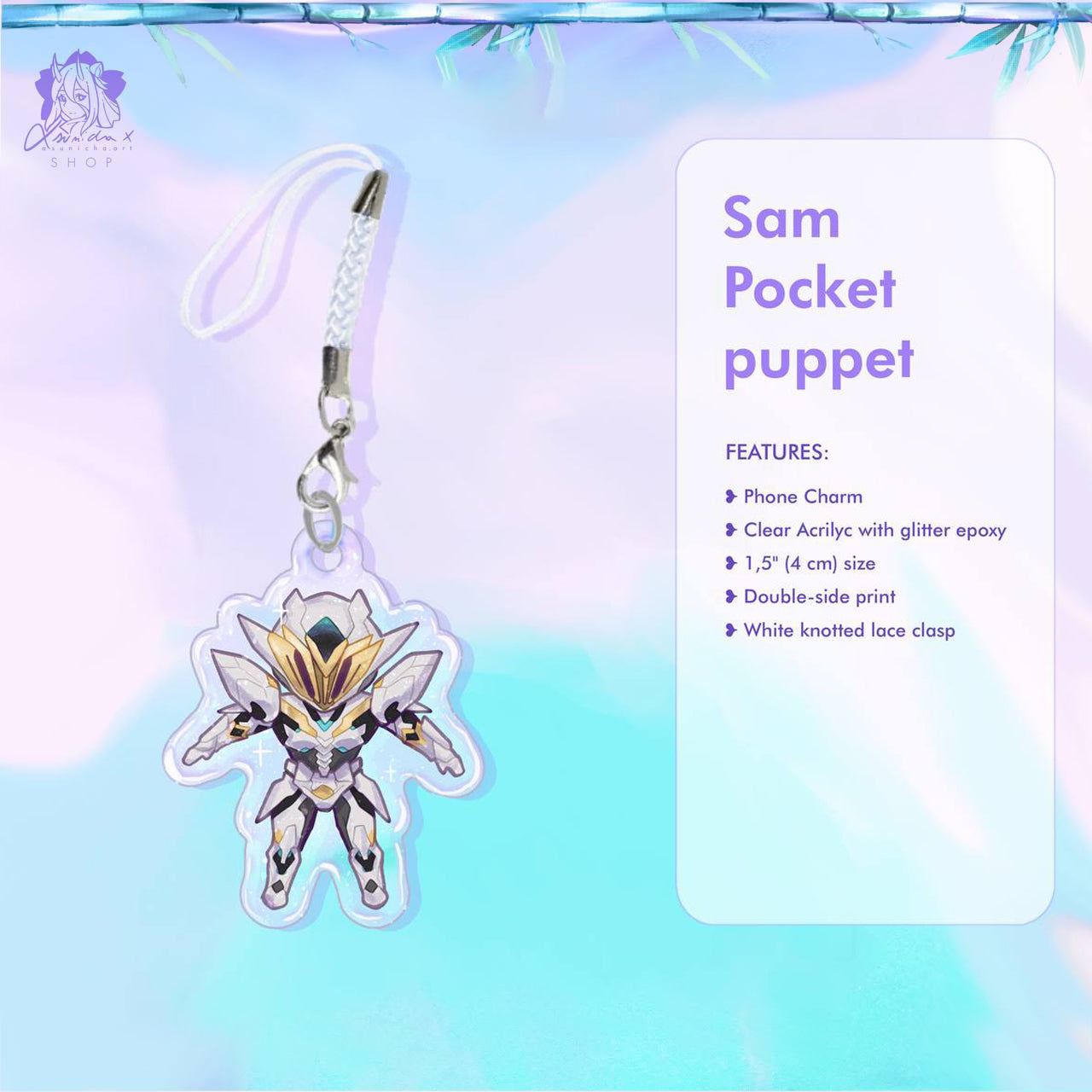 Sam (Honkai Star Rail) ❥ PHONE CHARM