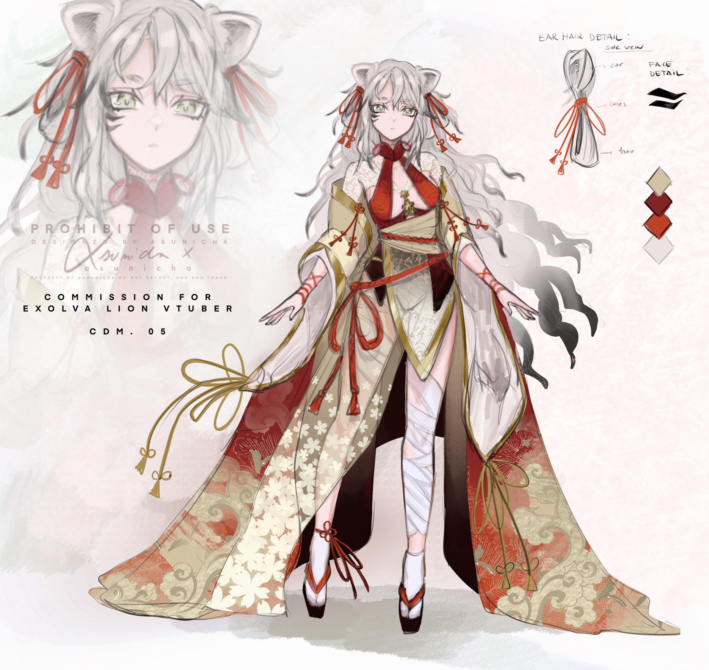 VTUBER & CHARACTER DESIGN Asunicha Art Shop