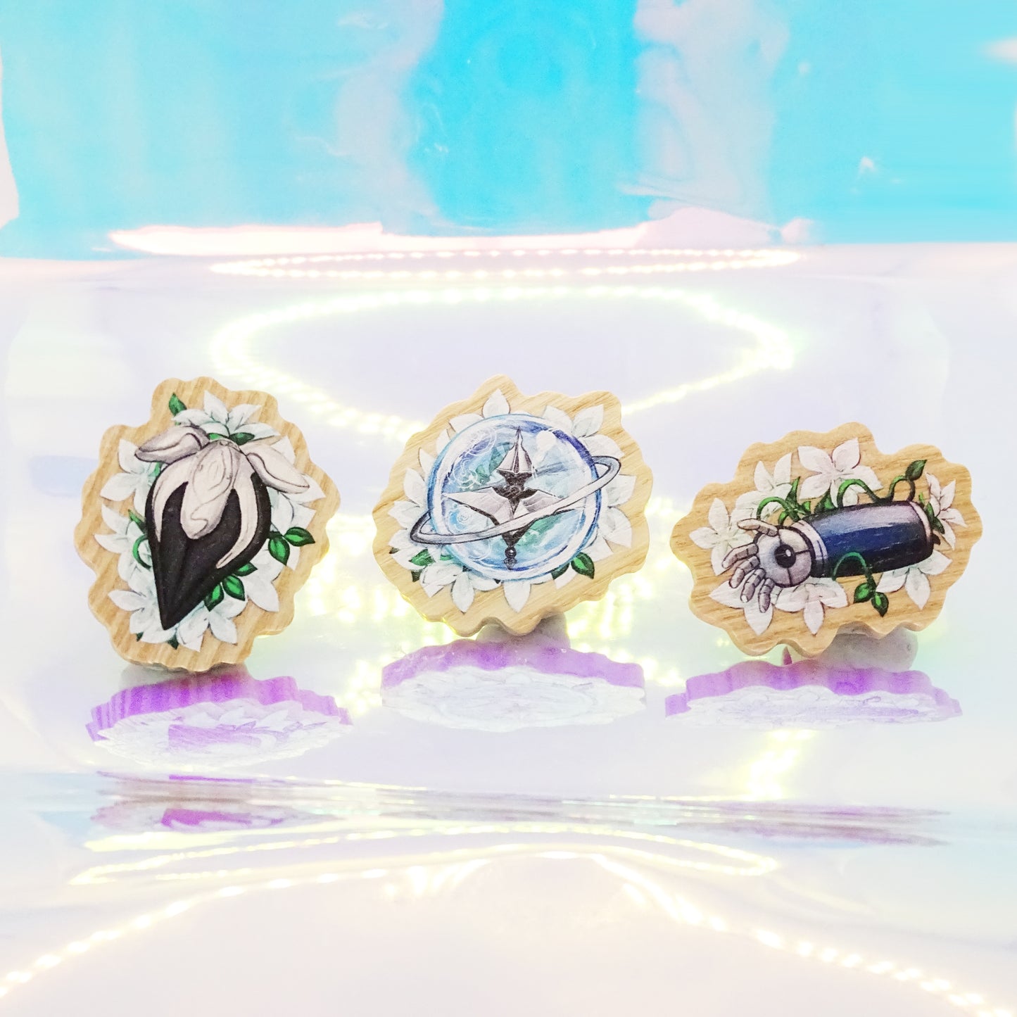 Full Set Deep in Abyss ❥ ACRYLIC PINS