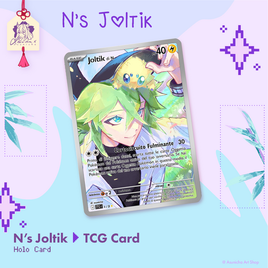 N's Cosino Giallo ◣ TCG Holo Card