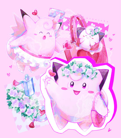 [PRE ORDER] PokeColour Collection: Pink Evolution ◣ TOTEBAG