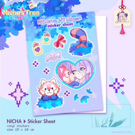 Nicha VTuber ◣ STICKER SHEET