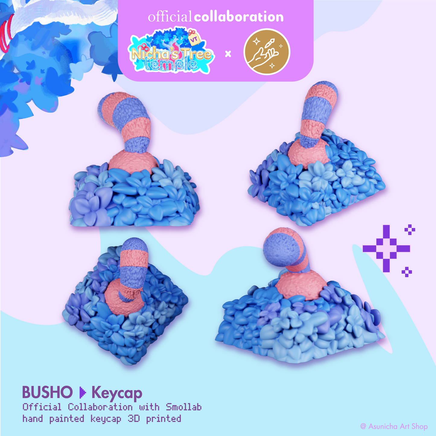 [OFFICIAL COLLAB x SMOLLAB] Busho ◣ KEYCAP