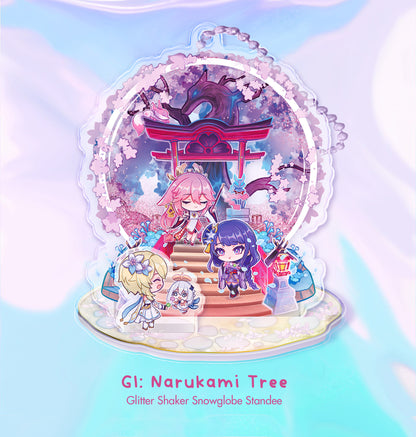 Narukami Tree ❥ SNOWGLOBE STANDEE