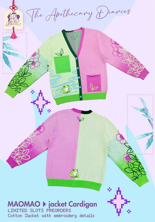MaoMao ◣ JACKET CARDIGAN (READY IN SEPTEMBER 2025)
