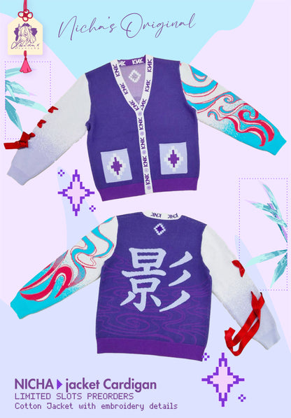 Nicha ◣ JACKET CARDIGAN (READY IN SEPTEMBER 2025)