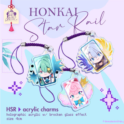 Phainon | Hyacine | Anaxa HSR ◣ PHONE CHARM