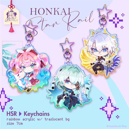 Phainon | Anaxa | Hyacine HSR ◣ KEYCHAIN