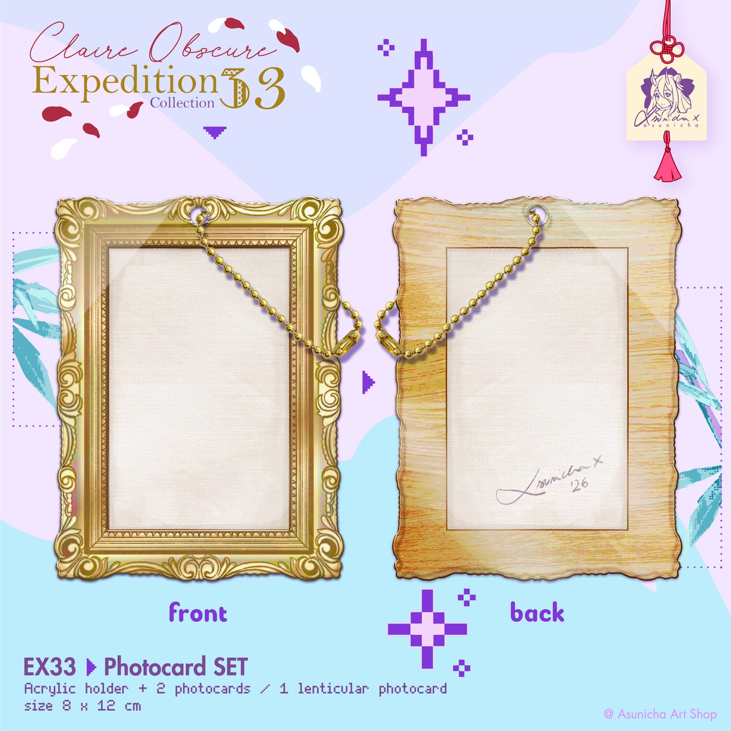 [PRE ORDER] Claire Obscure Expedition 33 ◣ PHOTOCARD SET