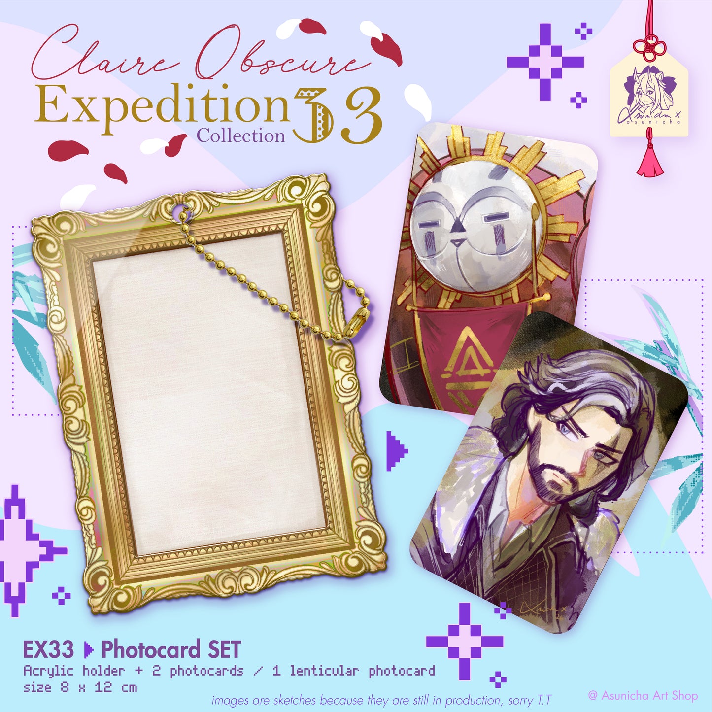[PRE ORDER] Claire Obscure Expedition 33 ◣ PHOTOCARD SET