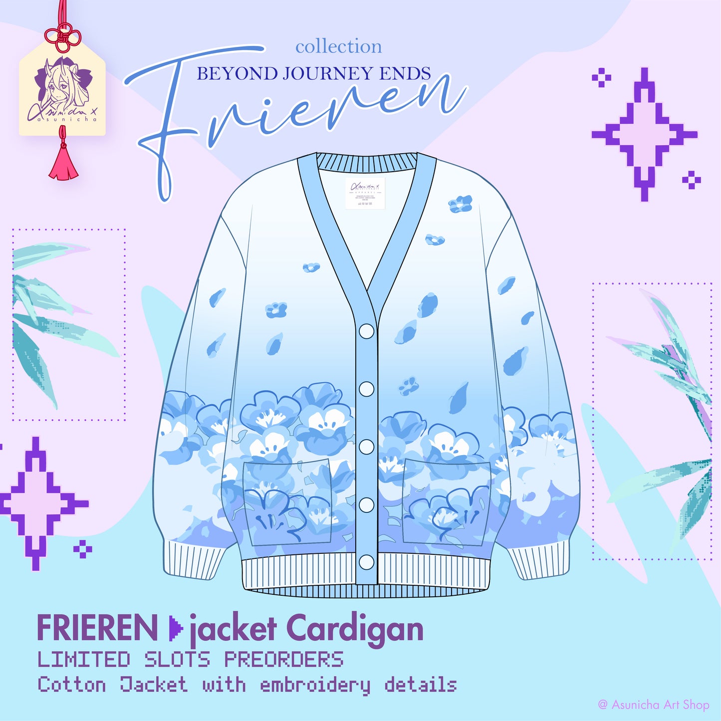 [PRE ORDER] Frieren ◣ JACKET CARDIGAN (READY IN MAY 2026)