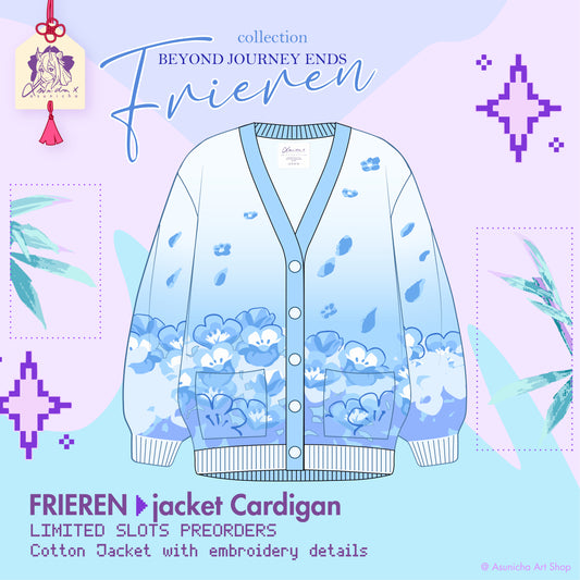 [PRE ORDER] Frieren ◣ JACKET CARDIGAN (READY IN MAY 2026)