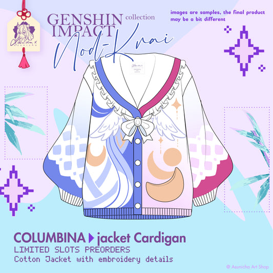 [PRE ORDER] Columbina ◣ JACKET CARDIGAN (READY IN MAY 2026)