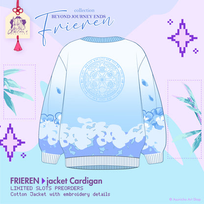 [PRE ORDER] Frieren ◣ JACKET CARDIGAN (READY IN MAY 2026)