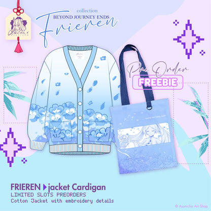 [PRE ORDER] Frieren ◣ JACKET CARDIGAN (READY IN MAY 2026)