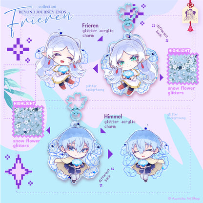 [PRE ORDER] Frieren and Himmel ◣ KEYCHAINS