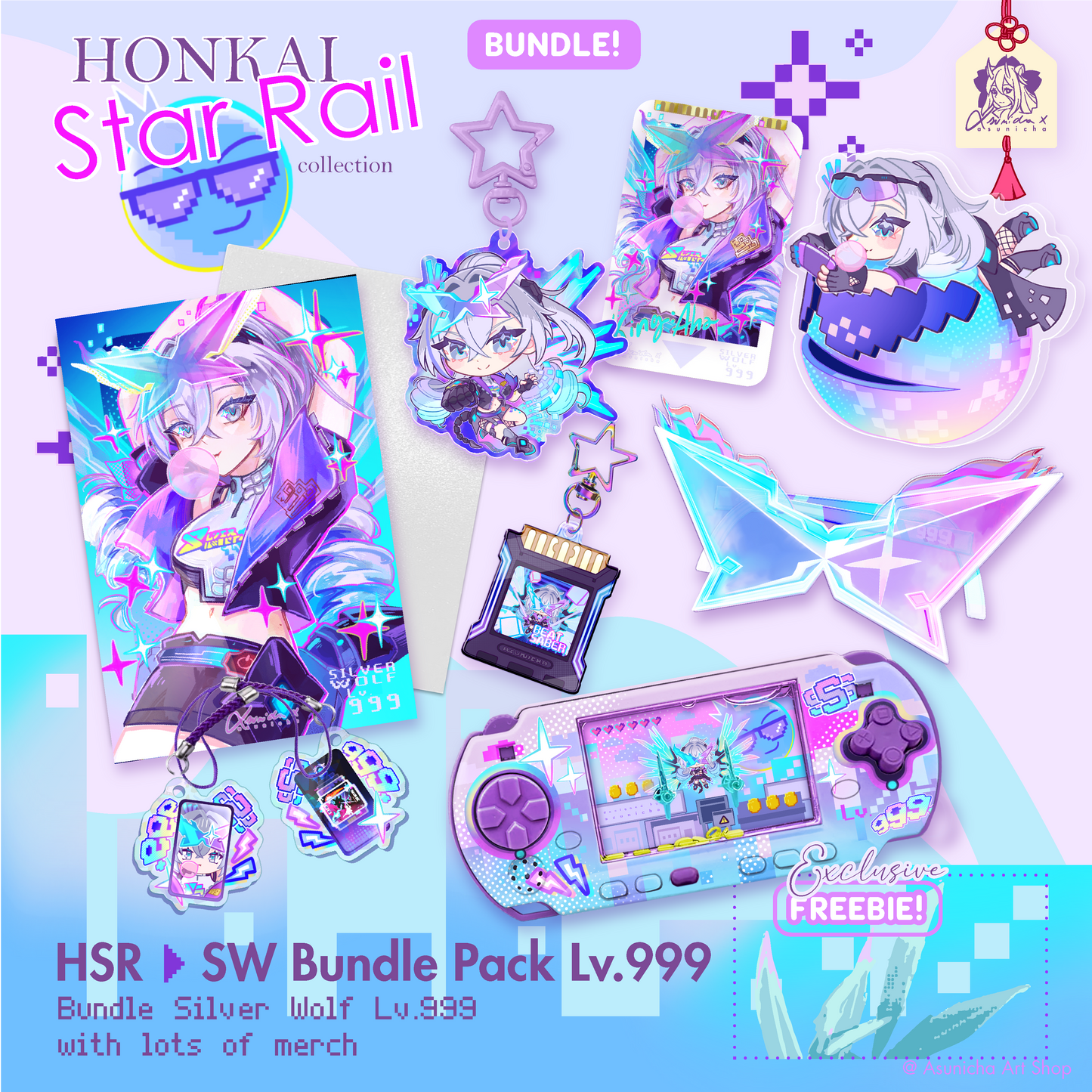 [PRE ORDER] Silver Wolf Lv.999 ◣ BUNDLE PACK
