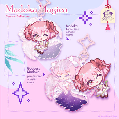 Madoka and Homura ◣ KEYCHAINS