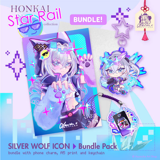 Silver Wolf ICON (Hoodie) HSR ◣ BUNDLE PACK