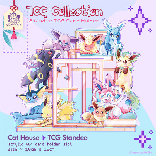 [BACK IN PRE ORDER] Cat House ◣ TCG STANDEE
