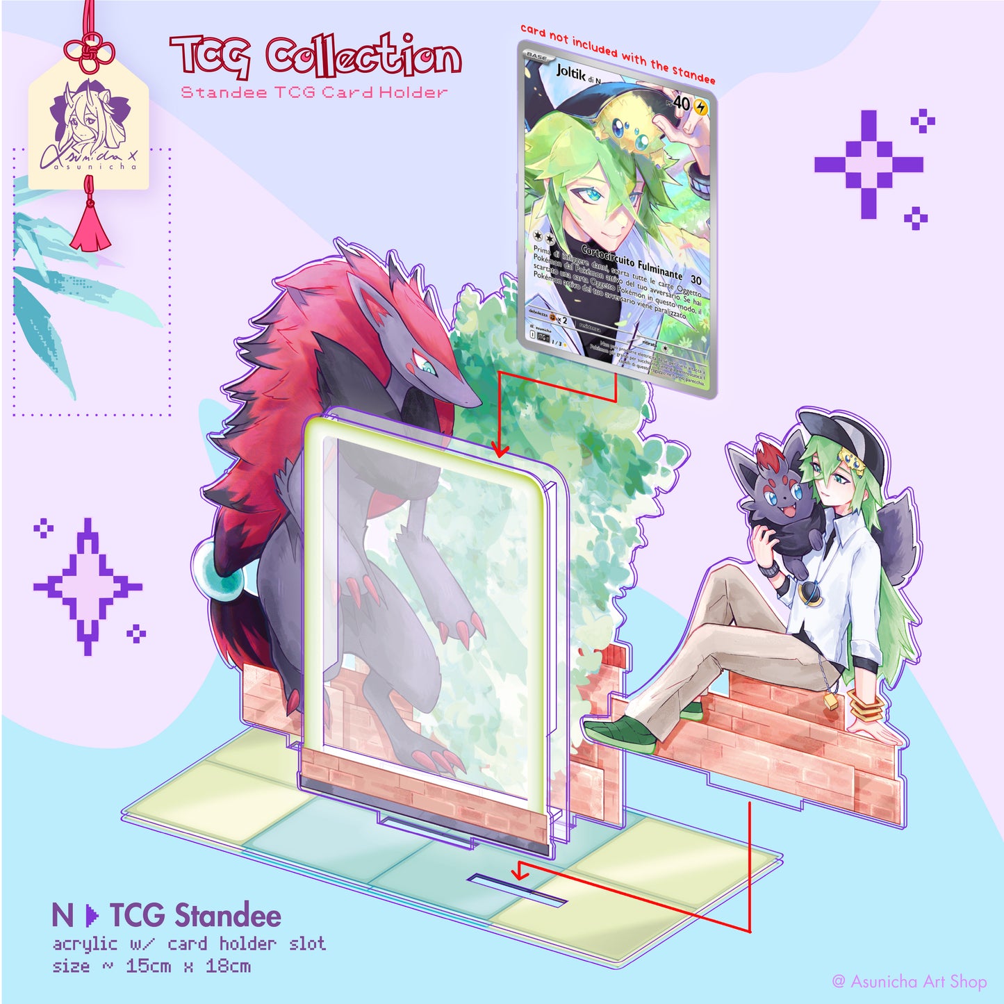 [BACK IN PRE ORDER] The Green Child Dreams ◣ TCG STANDEE