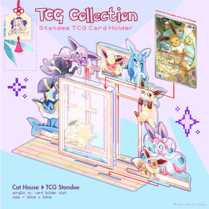 [BACK IN PRE ORDER] Cat House ◣ TCG STANDEE