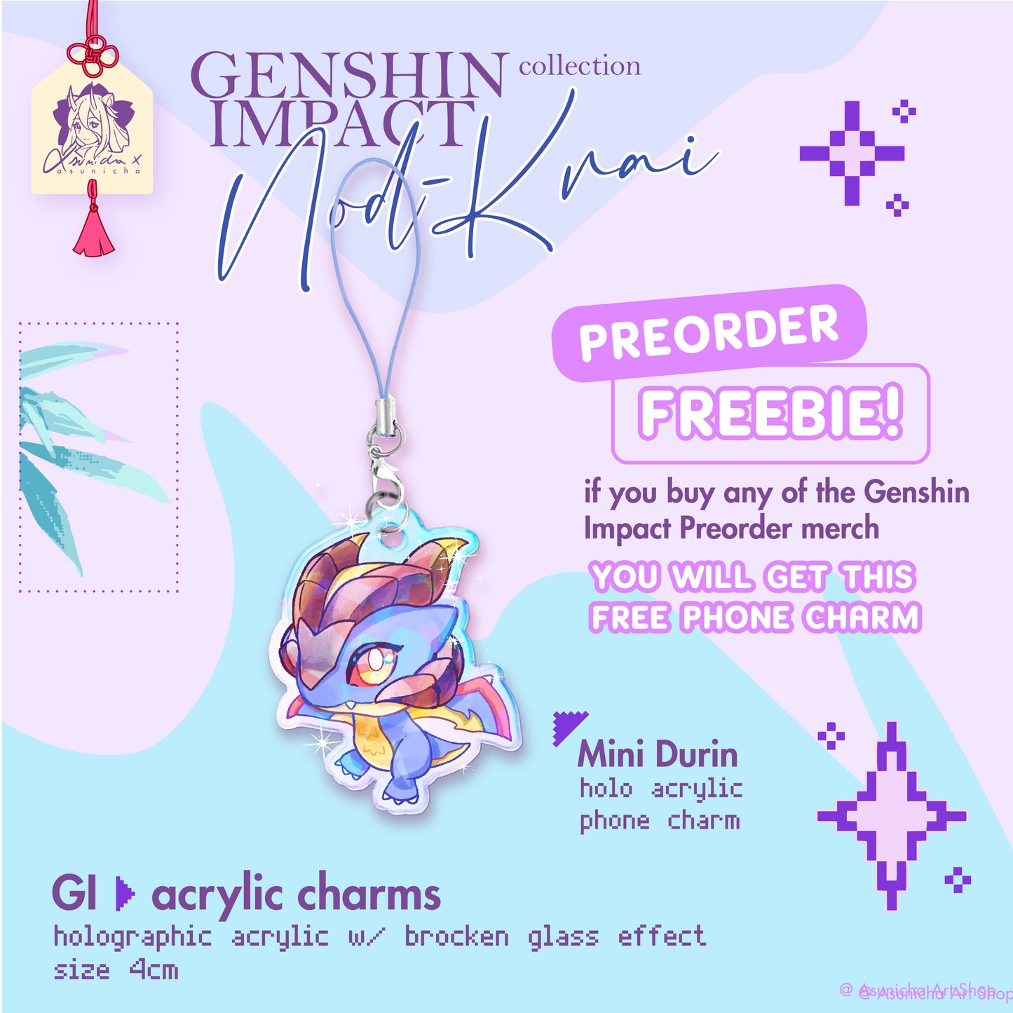 [PRE ORDER] Durin GI ◣ KEYCHAIN