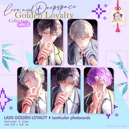 [PRE ORDER] LADS Golden Loyalty Collection ◣ LENTICULAR PHOTOCARDS VOL. 2