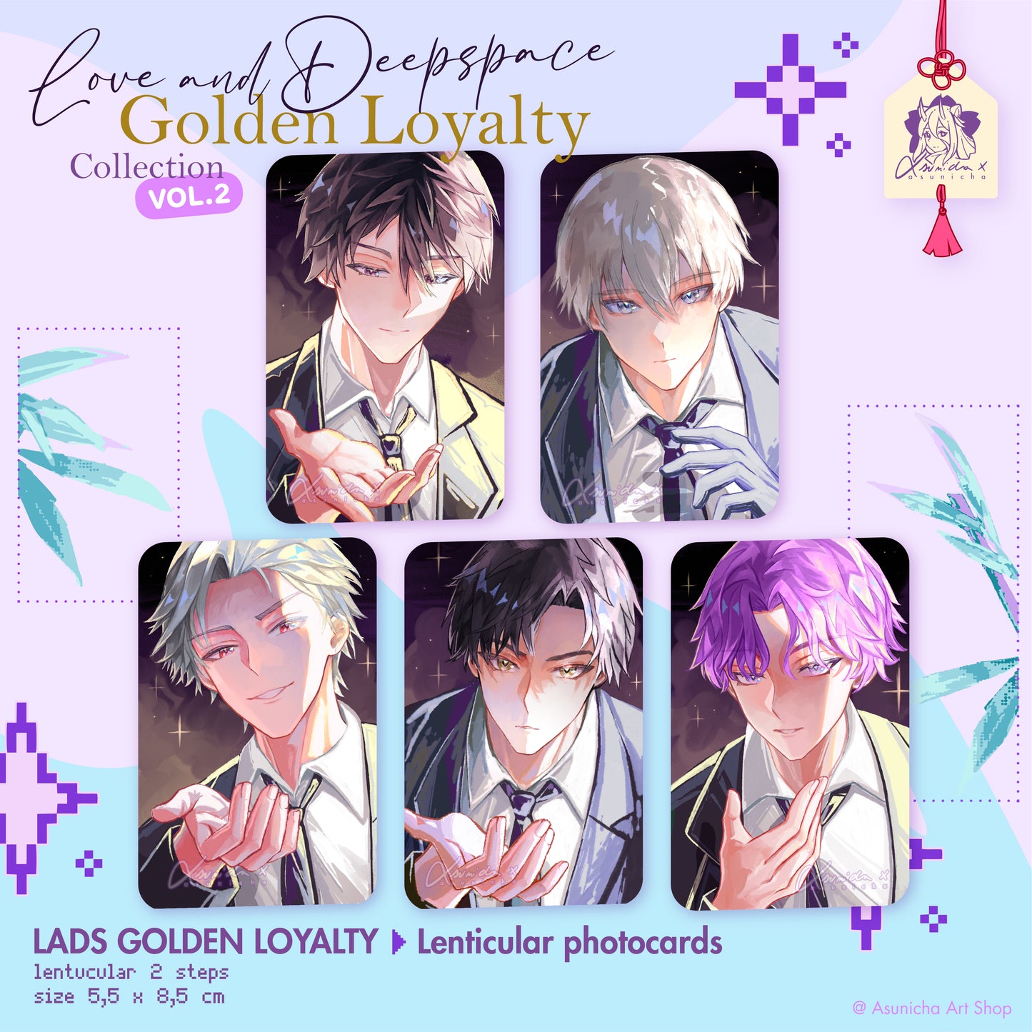 [PRE ORDER] LADS Golden Loyalty Collection ◣ LENTICULAR PHOTOCARDS VOL. 2