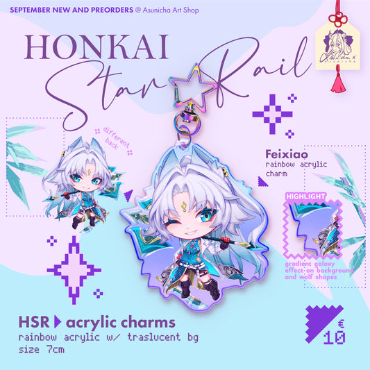 Feixiao HSR ◣ KEYCHAIN