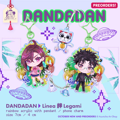 Dandadan Collection ◣ KEYCHAINS