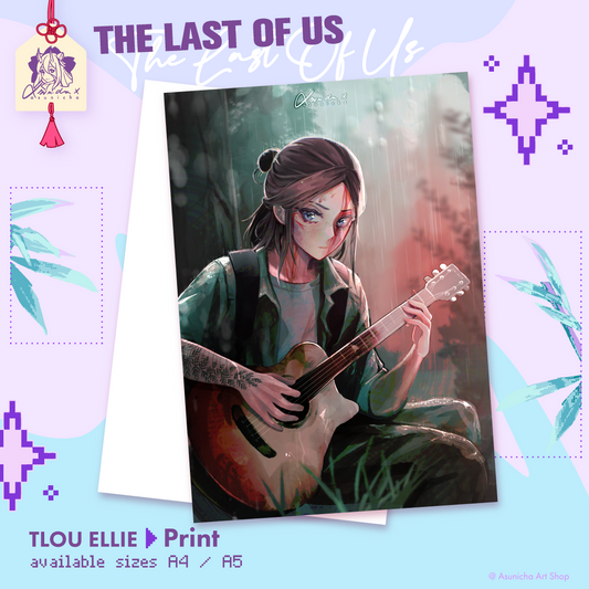 TLOU Ellie ◣ PRINT