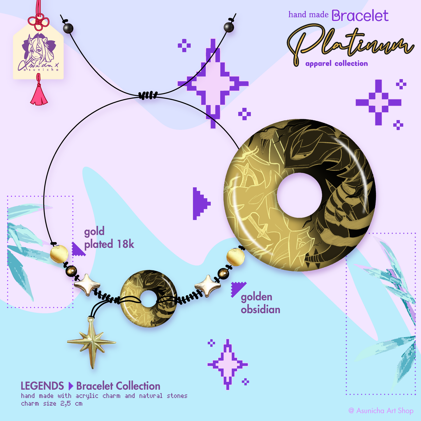[PRE ORDER] Platinum LEGENDS COLLECTION ◣ BRACELET