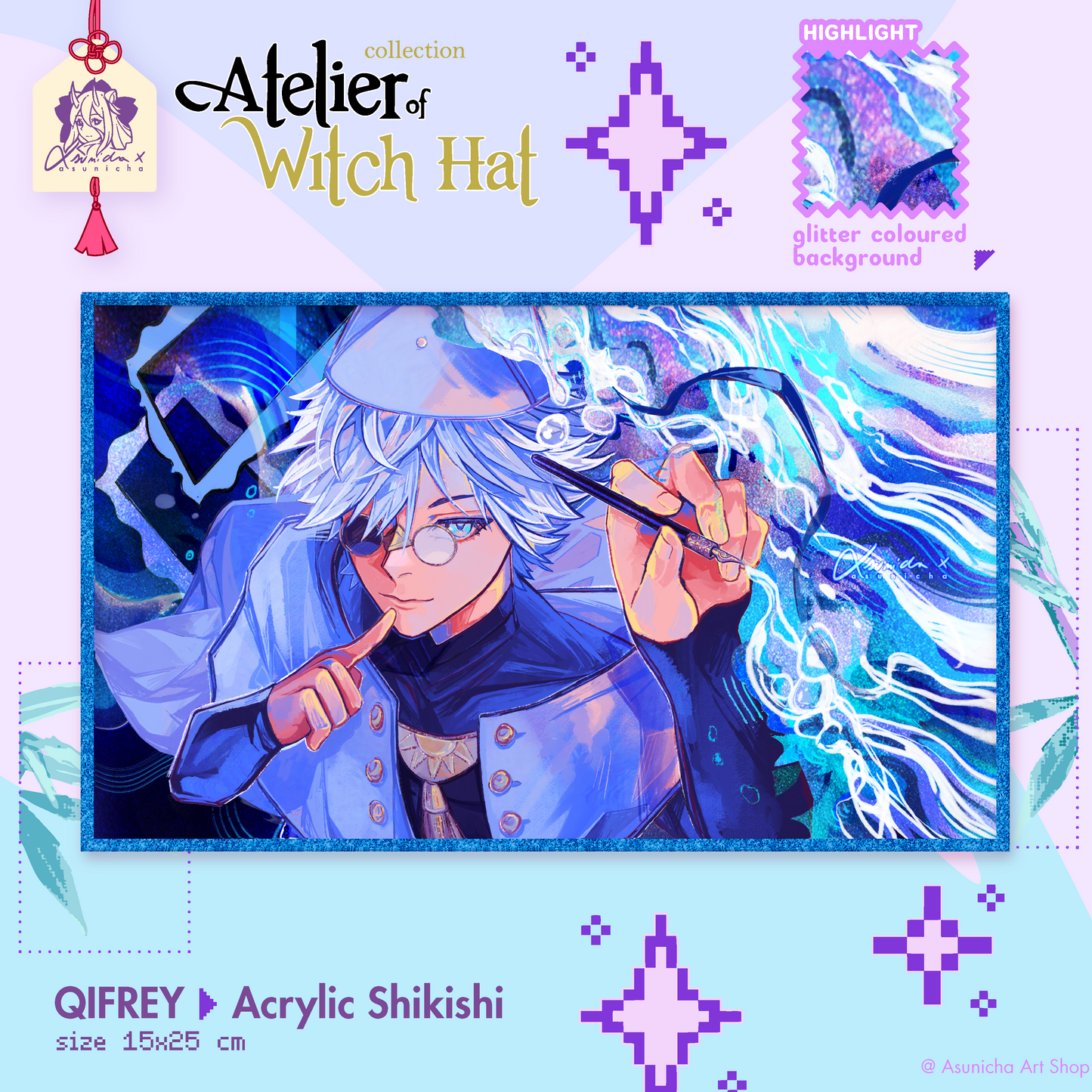 Qifrey ◣ ACRYLIC SHIKISHI