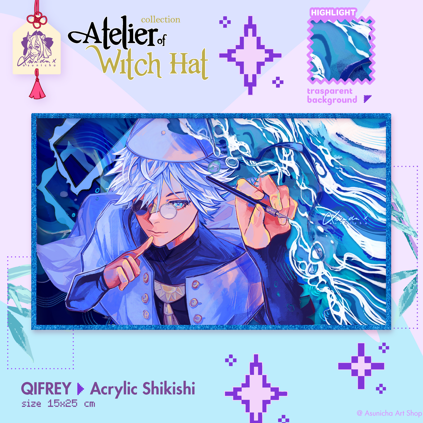 Qifrey ◣ ACRYLIC SHIKISHI