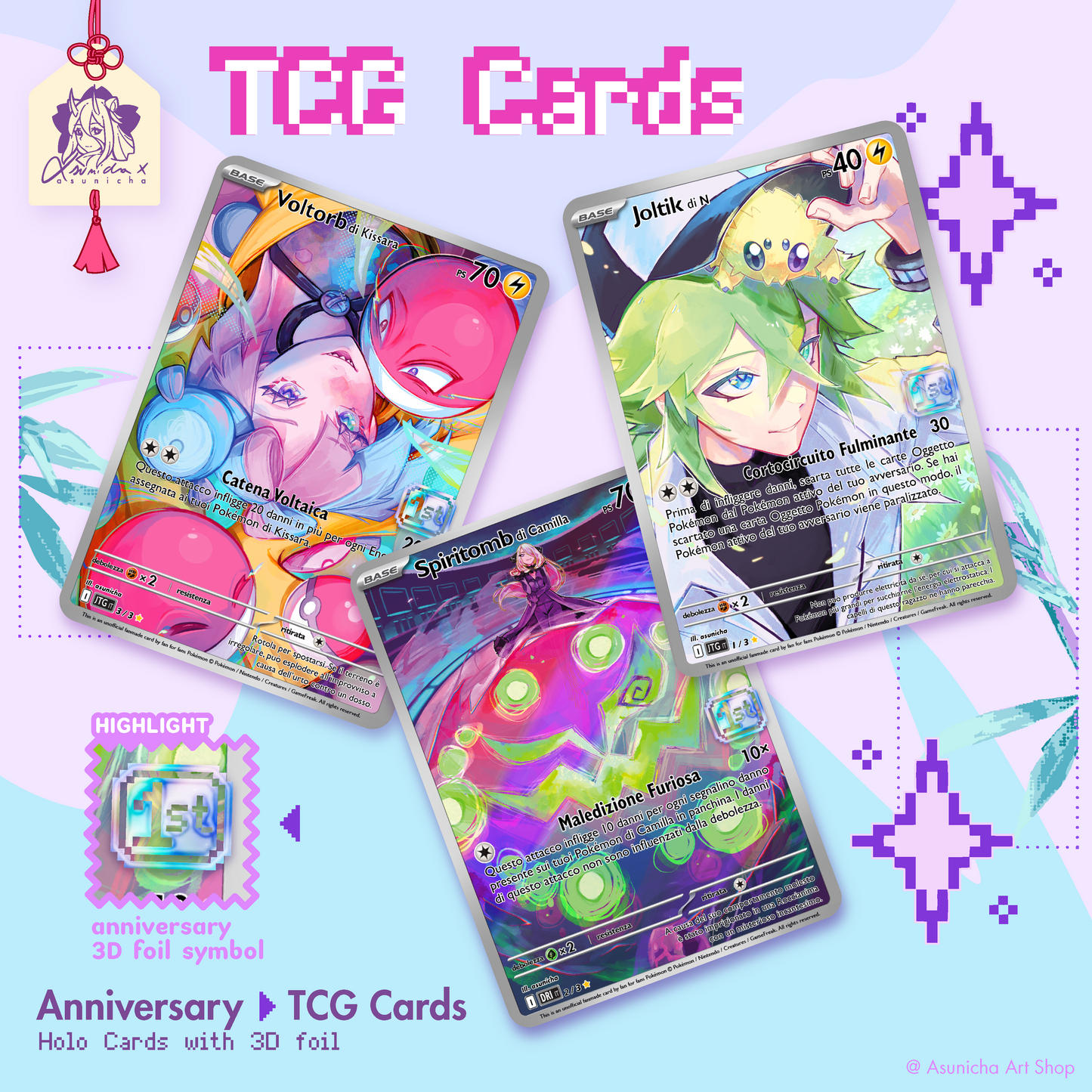 Anniversary ◣ TCG Holo Cards