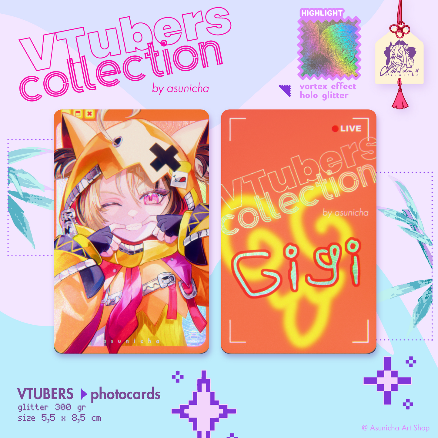 Vtubers Collection ◣ PHOTOCARDS